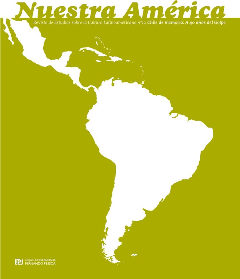 记忆中的智利：一个40 años del golpe。 Nuestra America，作者：Bernardita Llanos mardoones， Fernando Blanco和Andrea Jeftanovi